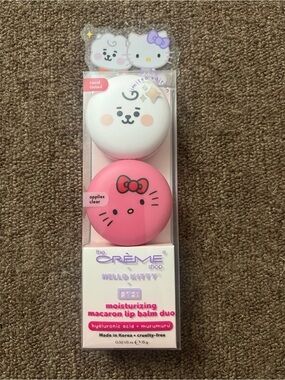 The creme shop hello kitty macaron lip balm duo